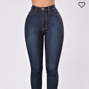 NEW Fashion Nova High Waist Classic Jeans